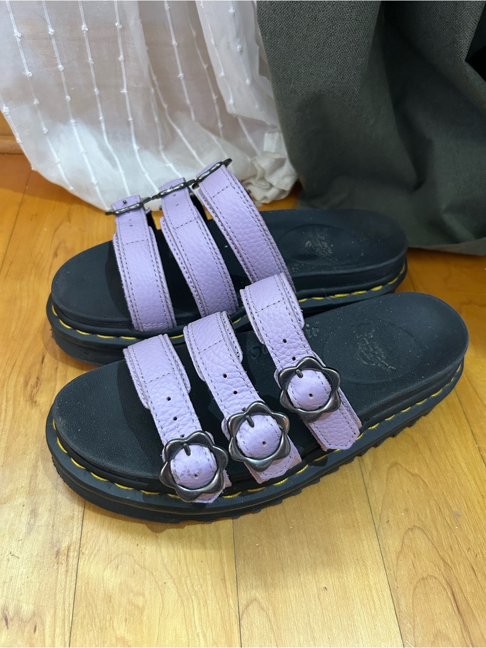 Dr Martens Blaire Slides Lilac